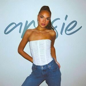 Madison beer white tube top